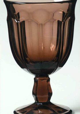 Noritake Provincial Brown Water Goblet