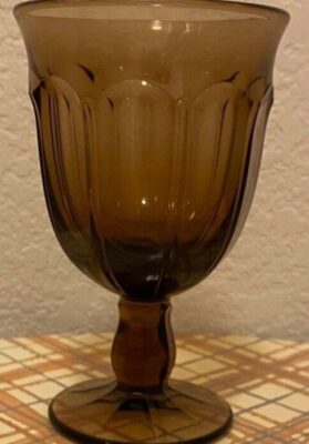 Noritake Provincial Brown Wine Glass