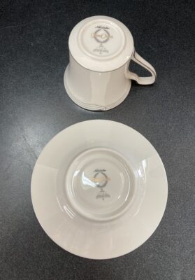 Noritake Sterling Cove Cup and Saucer